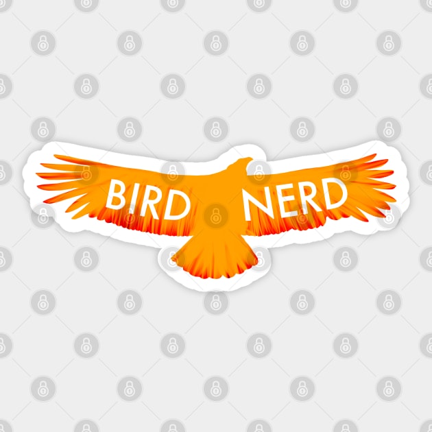 Bird Nerd Sticker by GeoCreate